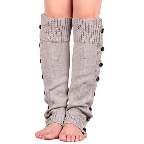 1Pair Fashion Women Winter Thigh High Leg Warmers