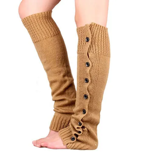 1Pair Fashion Women Winter Thigh High Leg Warmers