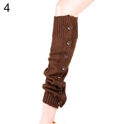 1Pair Fashion Women Winter Thigh High Leg Warmers