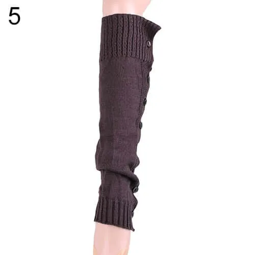 1Pair Fashion Women Winter Thigh High Leg Warmers
