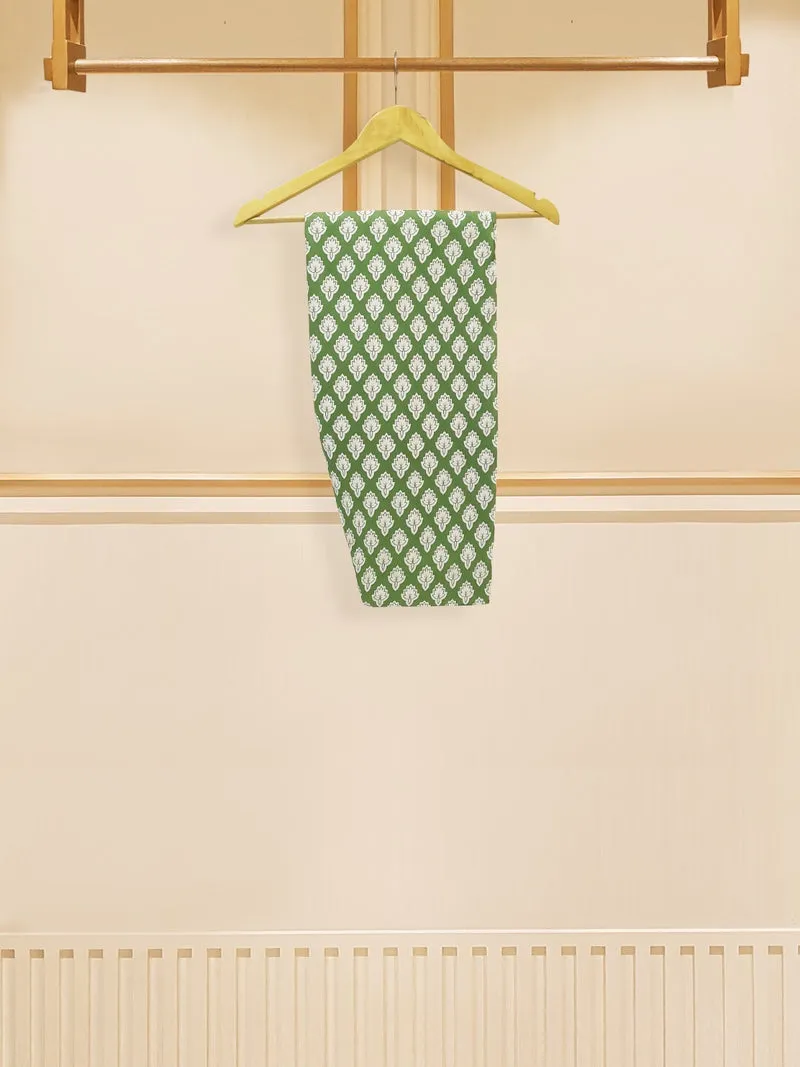 3-Pc-Summer Blossom Digital Lawn Ensemble in Green