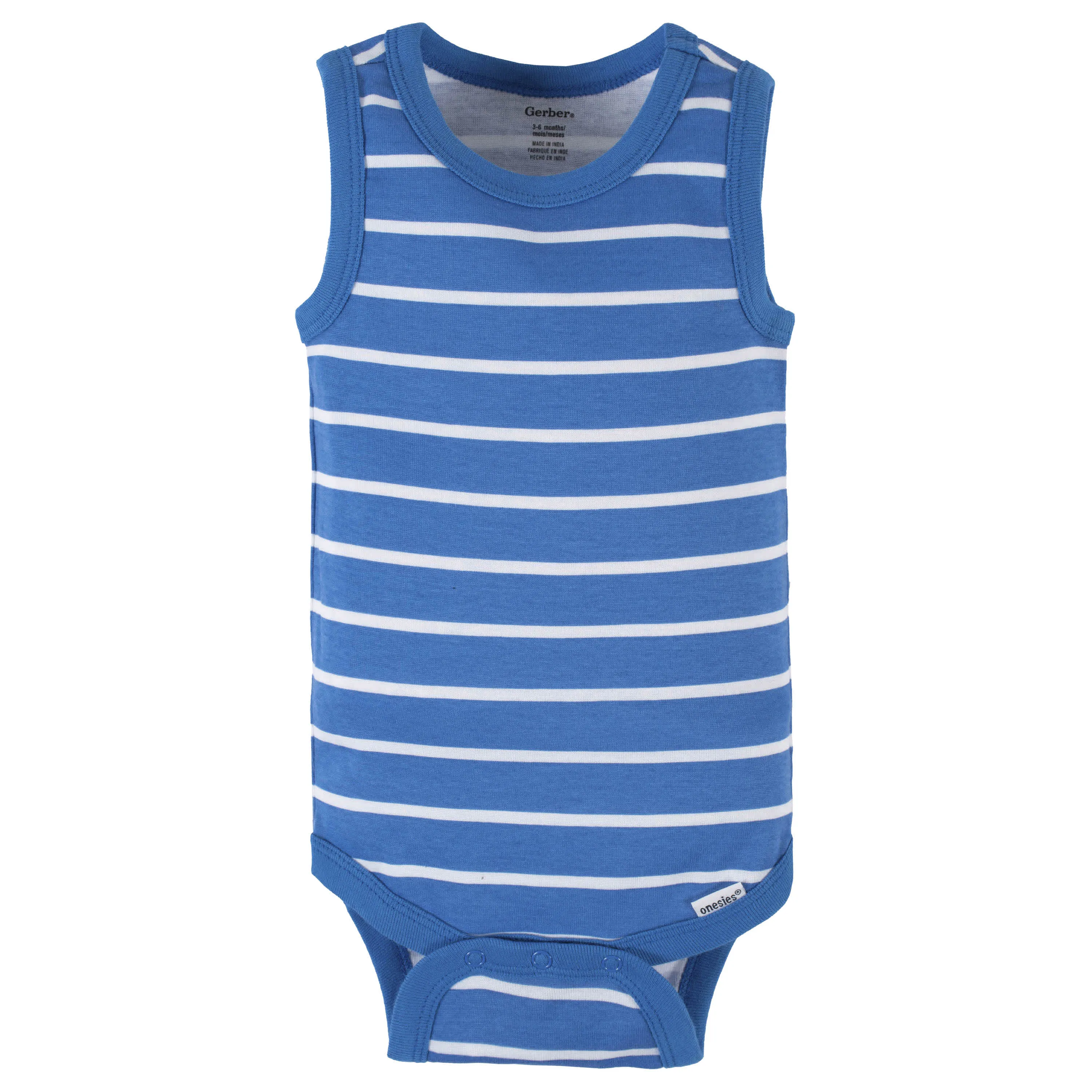 4-Pack Baby Boys Shark Zone Tank Onesies® Bodysuits