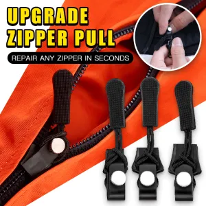 9pcs Universal Zipper Head Instant Repair Kit Replacement Zipper Slip Rescue Zipper Heads for 3 Different Sizes