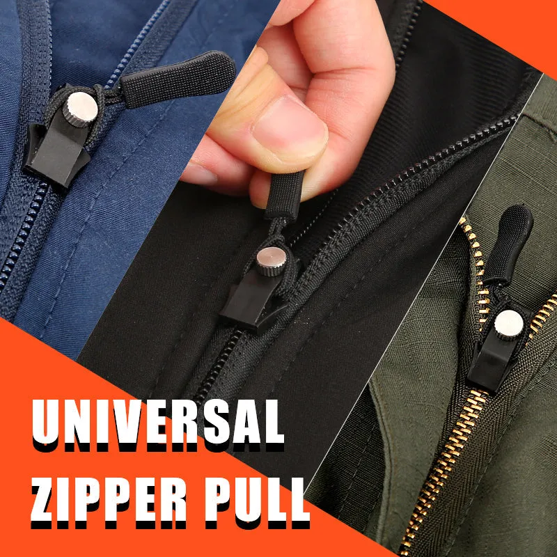 9pcs Universal Zipper Head Instant Repair Kit Replacement Zipper Slip Rescue Zipper Heads for 3 Different Sizes