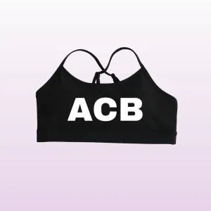 ACBikinis Black Sports Bra