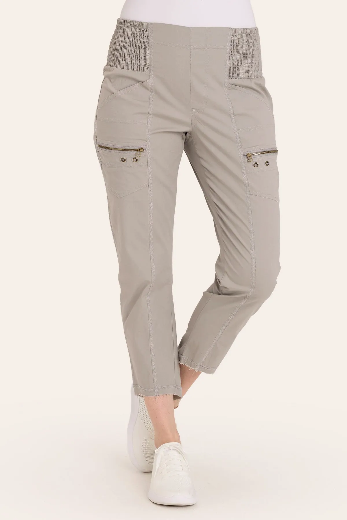 Acker Zipper Slim Pant
