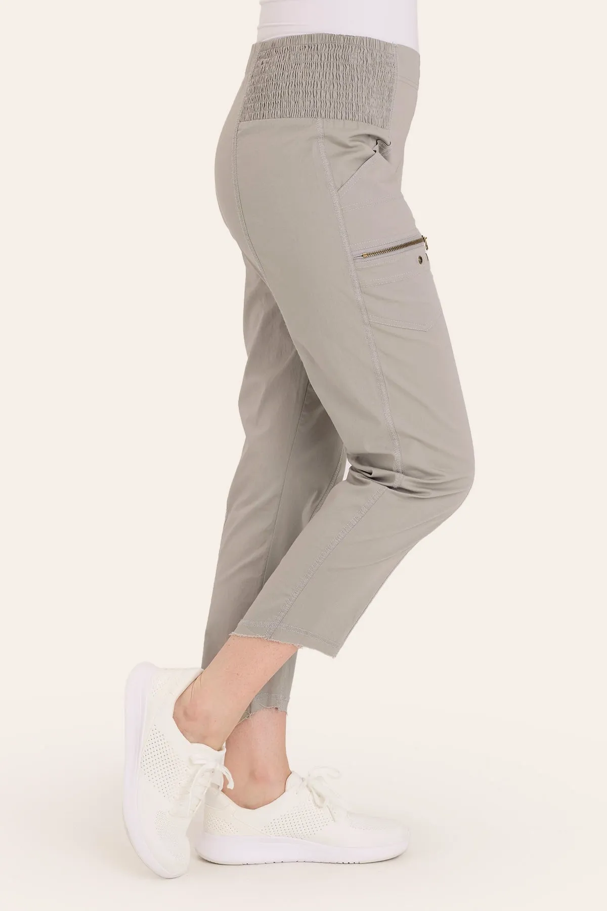 Acker Zipper Slim Pant
