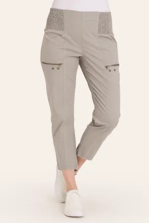 Acker Zipper Slim Pant