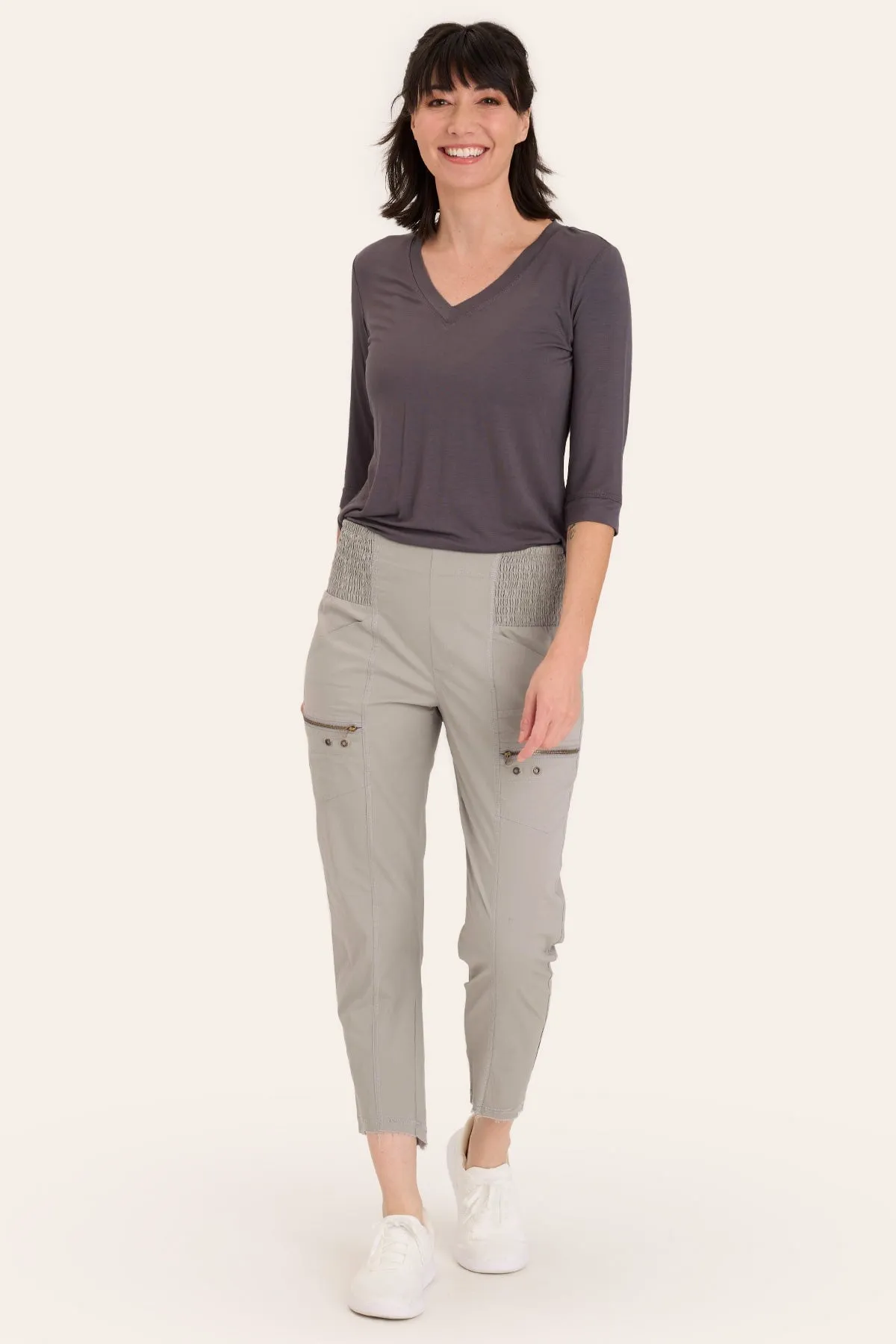 Acker Zipper Slim Pant