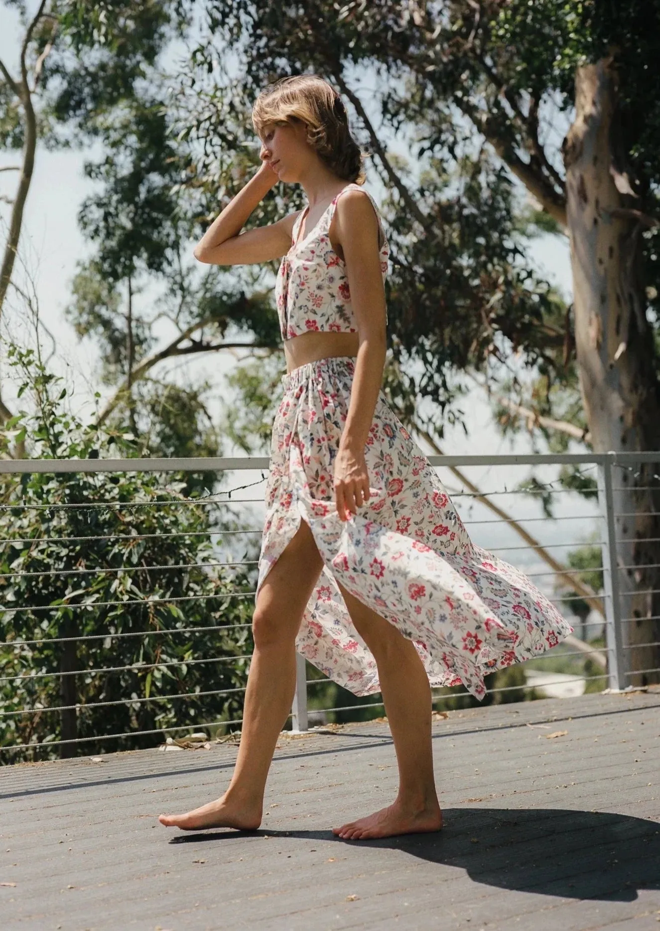 Adelaide Bra Top, Perennial Floral