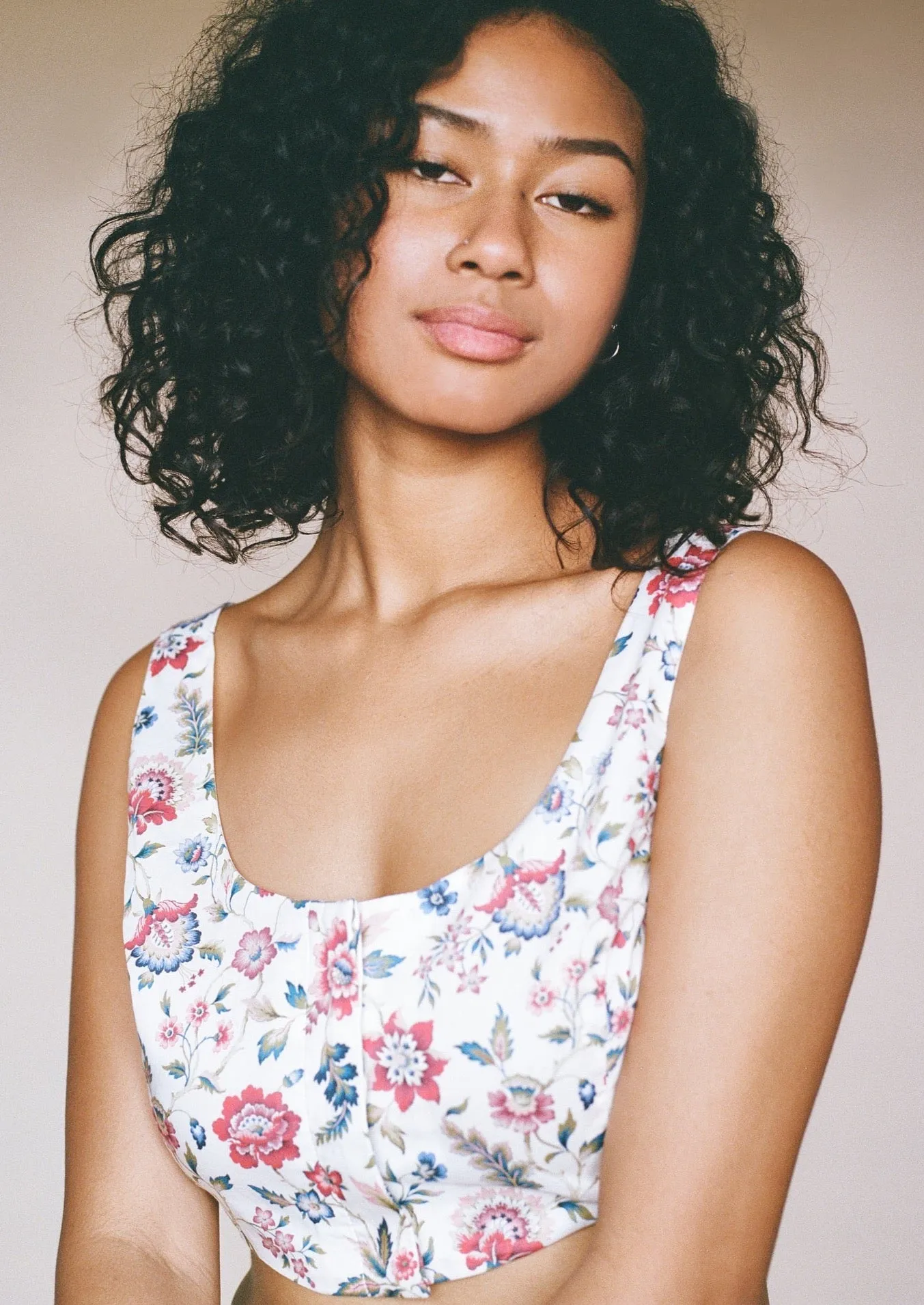 Adelaide Bra Top, Perennial Floral