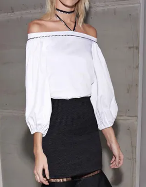 Alexis Karen Top in White
