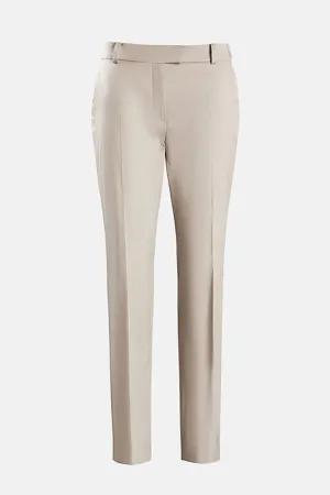 ALPACA BEIGE CIGARETTE TROUSERS