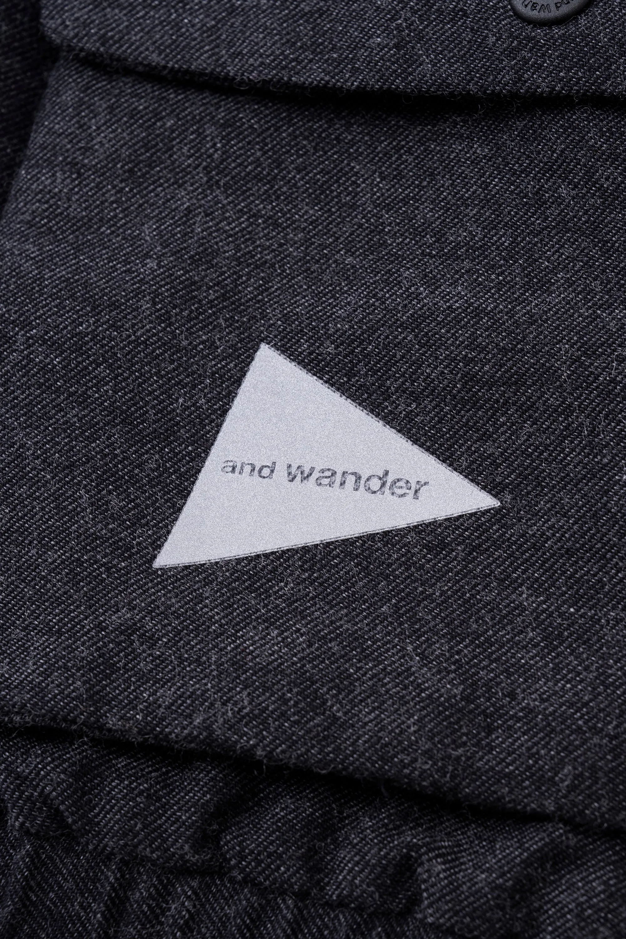 and wander - Zip Up C/W Blouson / Jacket - Dark Grey