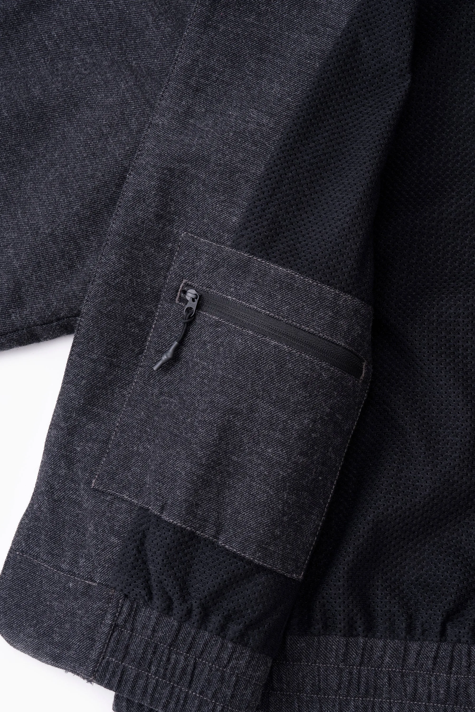and wander - Zip Up C/W Blouson / Jacket - Dark Grey