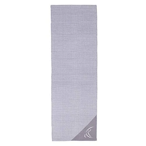 Arka Veerbhadrasana Natural Cotton Yoga Exercise Mat for Men & Women.(Grey) Dimensions- 72 X 24 Inch,4 mm Thick