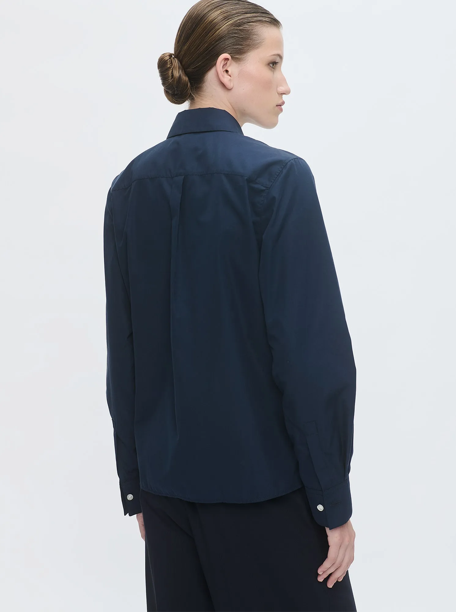 ARLETTY Embroidered shirt Navy