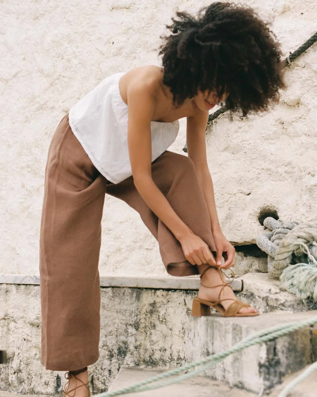 Aura Pants | Chocolate