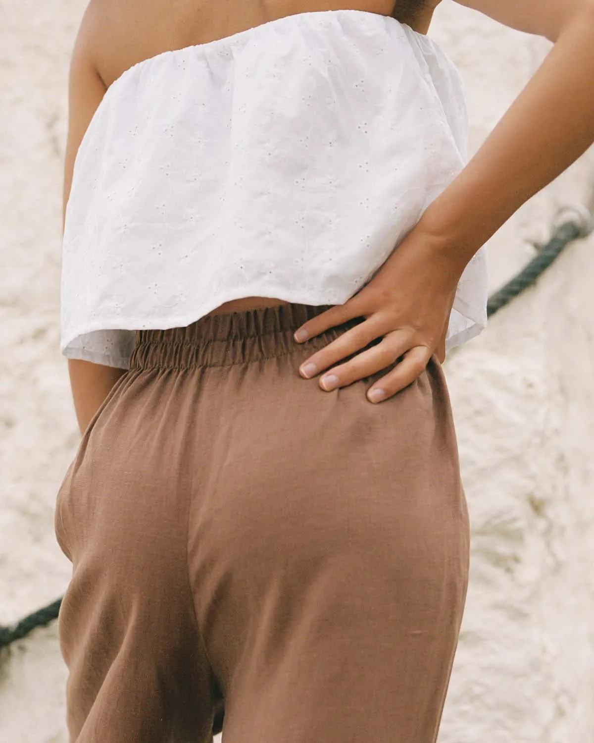 Aura Pants | Chocolate