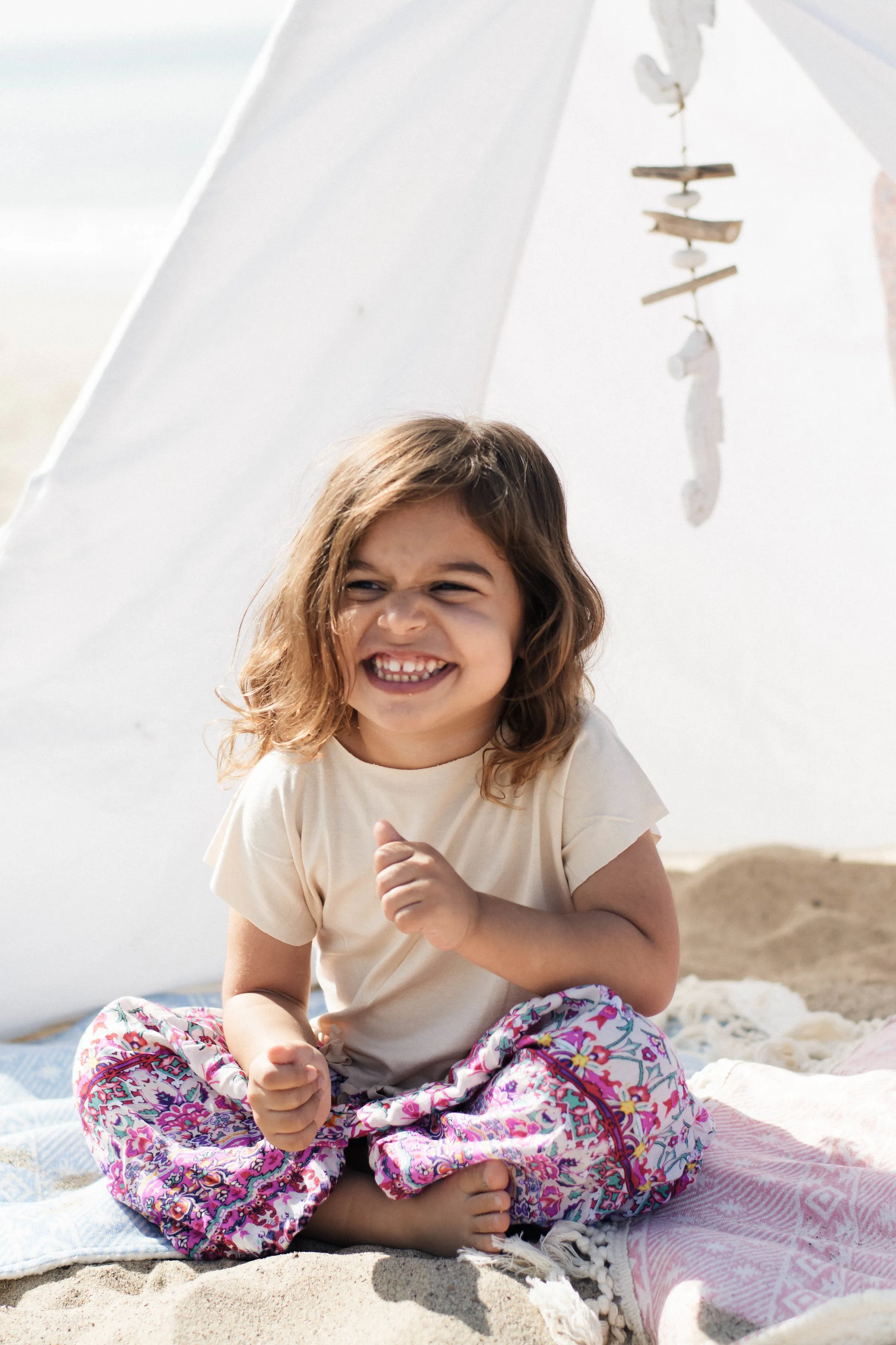 Baby Girl Boho Harem Pants | Folklore