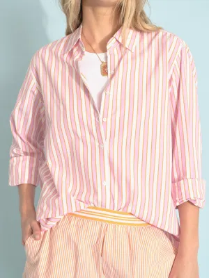 Beau Shirt - Pink and Sorbet Stripe