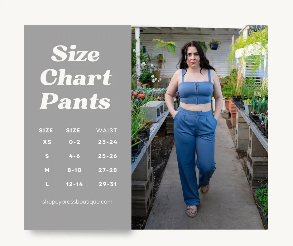 Becca Blue Knit Pant
