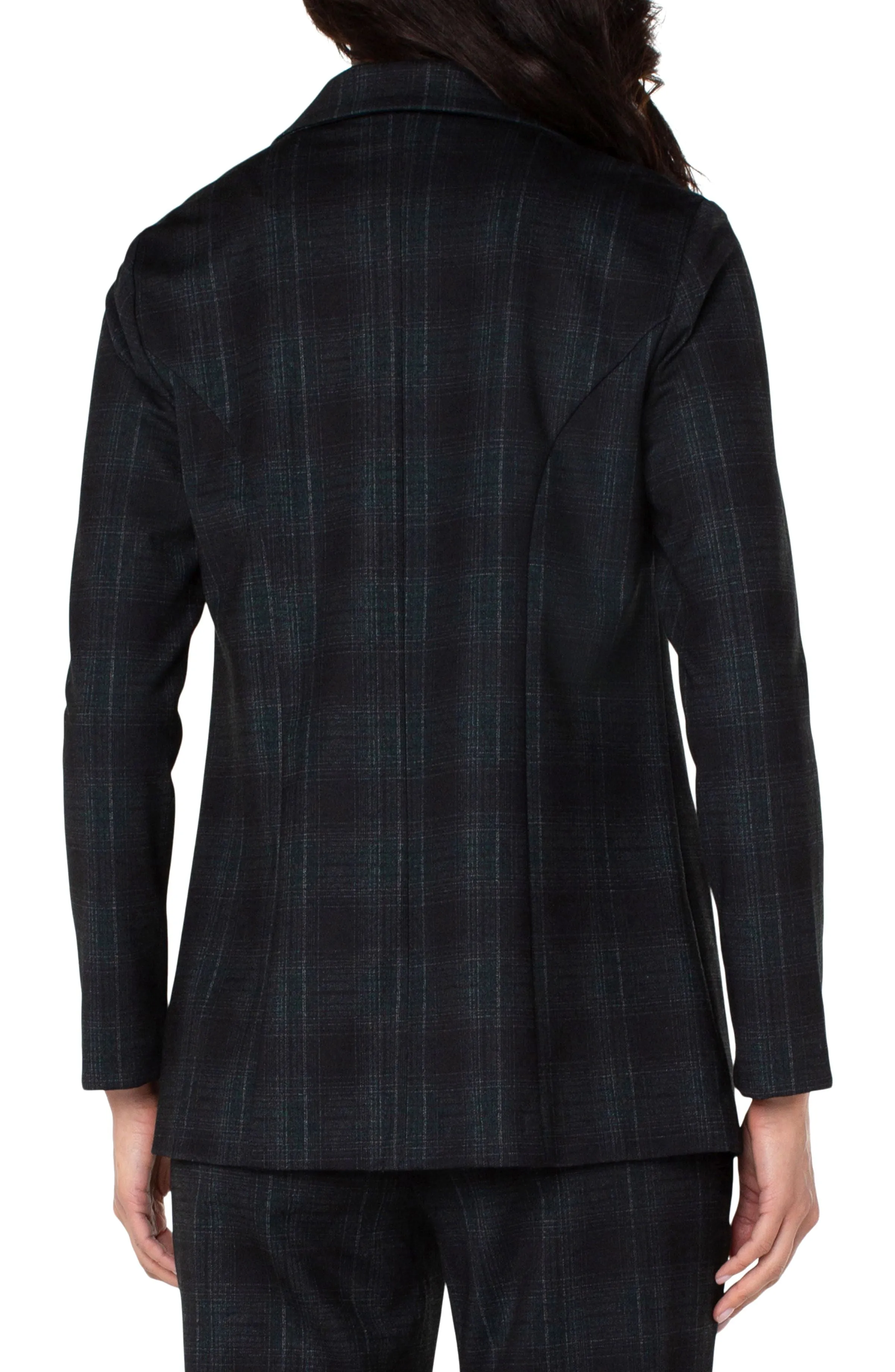 Black/ Green Shadow Blazer