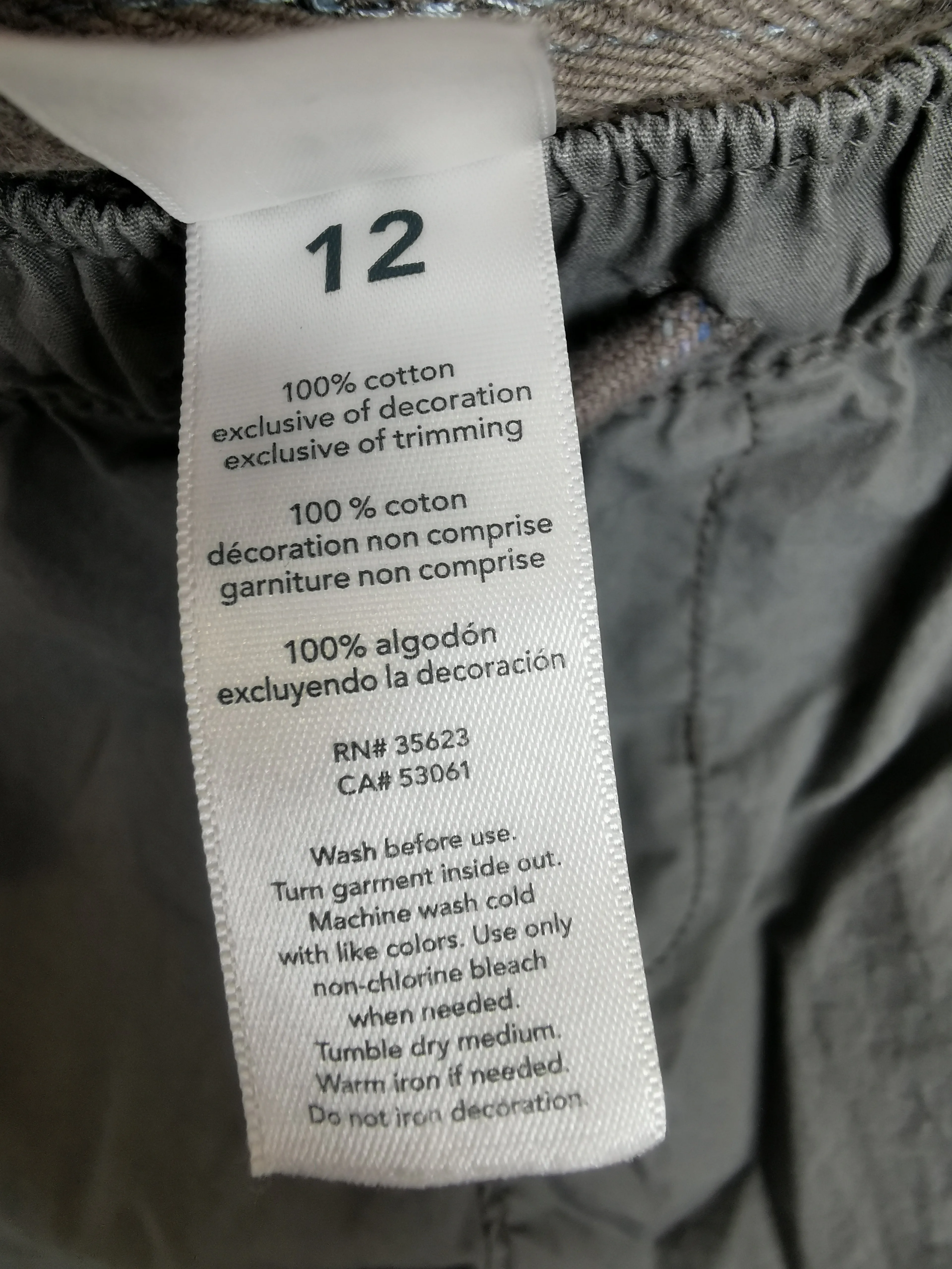 BOY SIZE 12 YEARS - CARTER'S KID, Casual Cotton Pants EUC B49