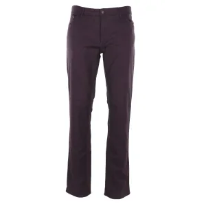 BRAX Cooper Regular Fit Wool-Look Five Pocket in Merlot