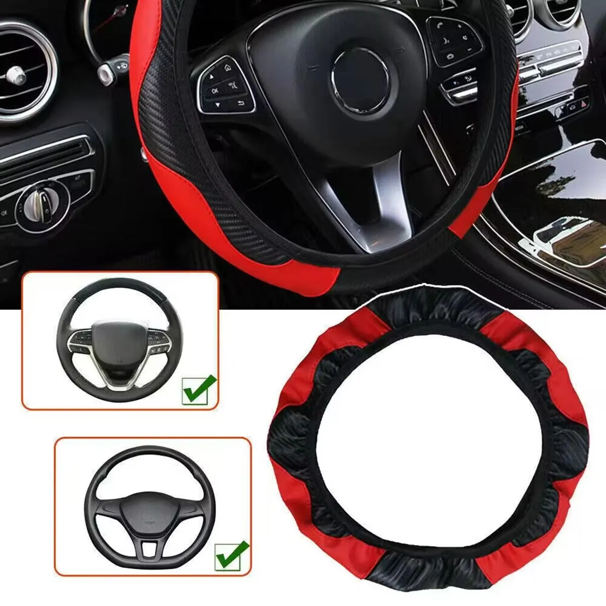 Car Steering Wheel Cover