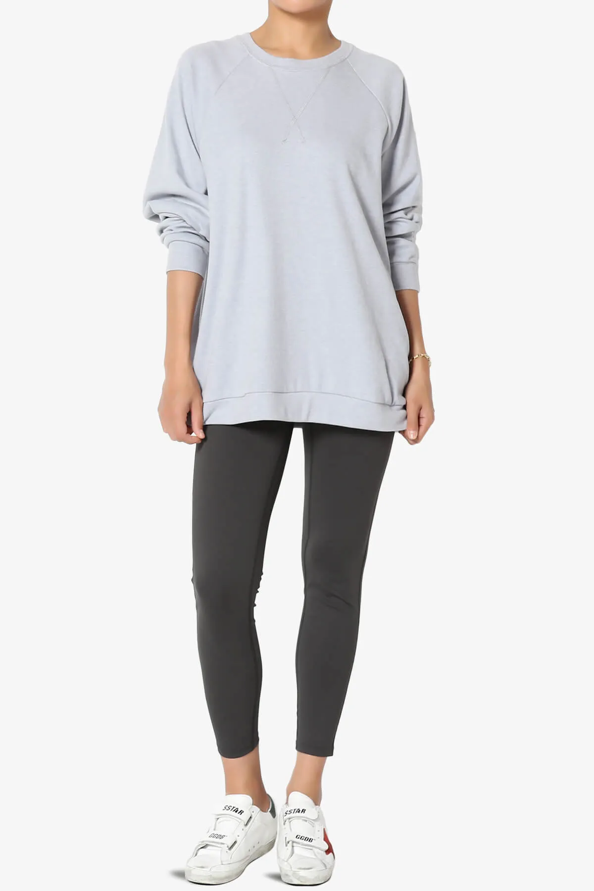 Carlene Cotton Raglan Sleeve Pullover Top