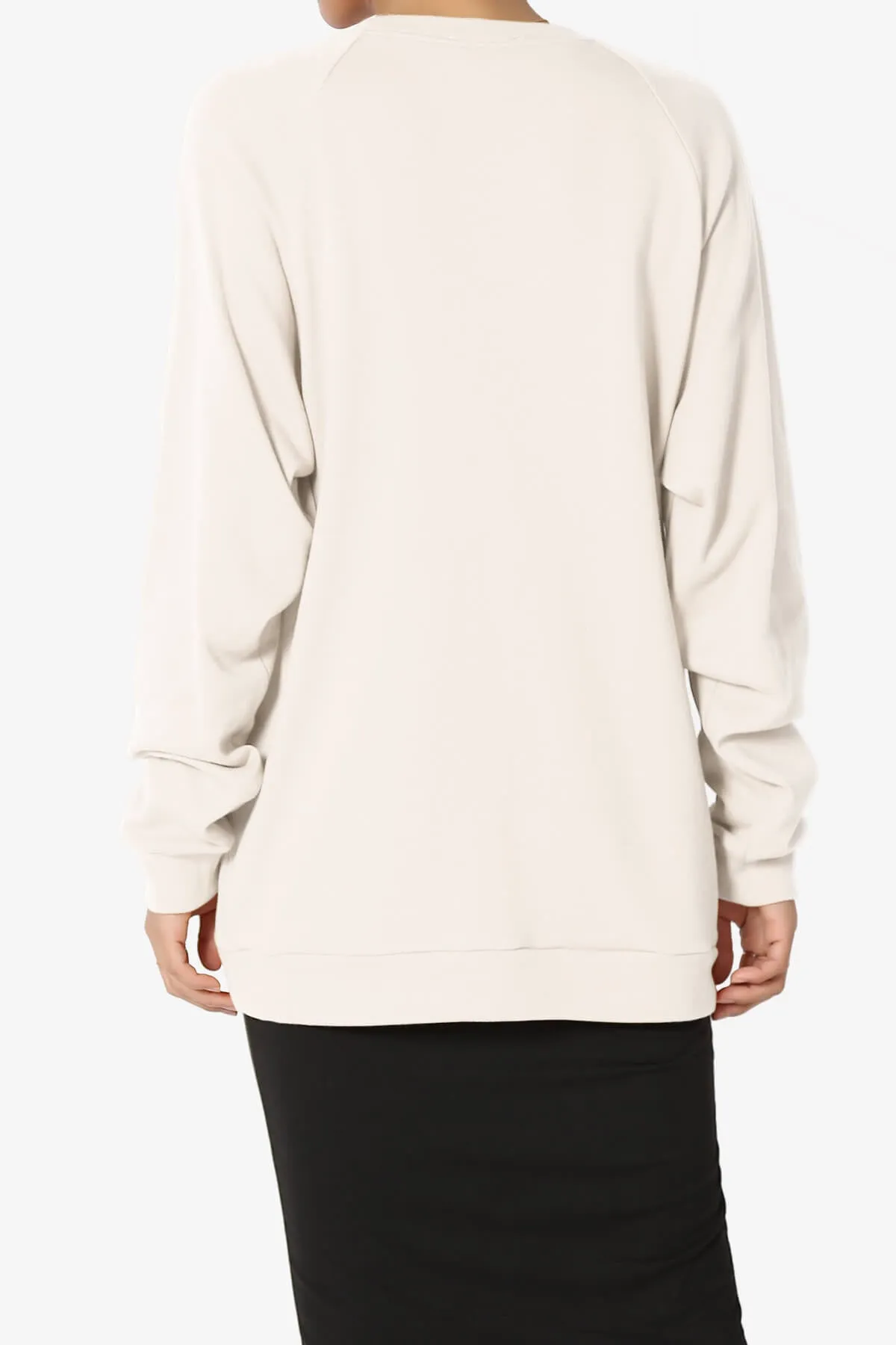 Carlene Cotton Raglan Sleeve Pullover Top