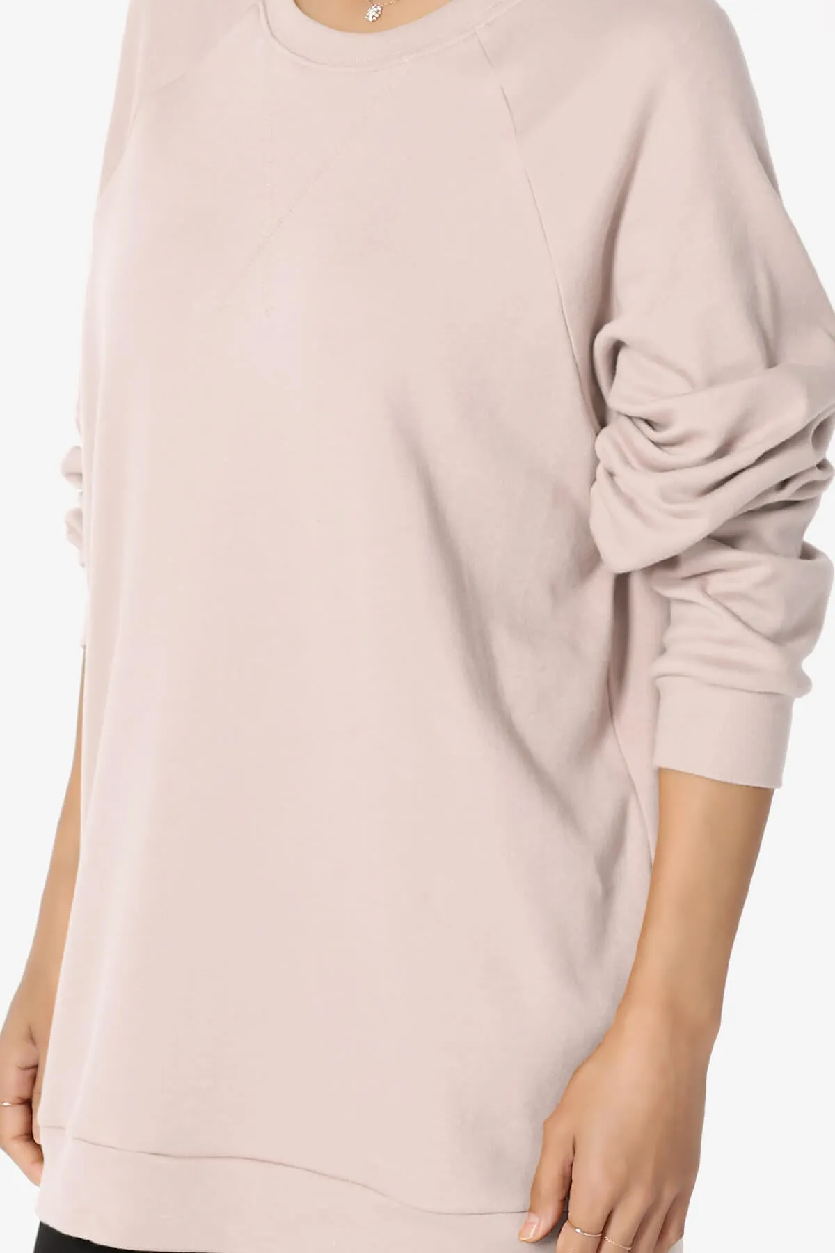 Carlene Cotton Raglan Sleeve Pullover Top
