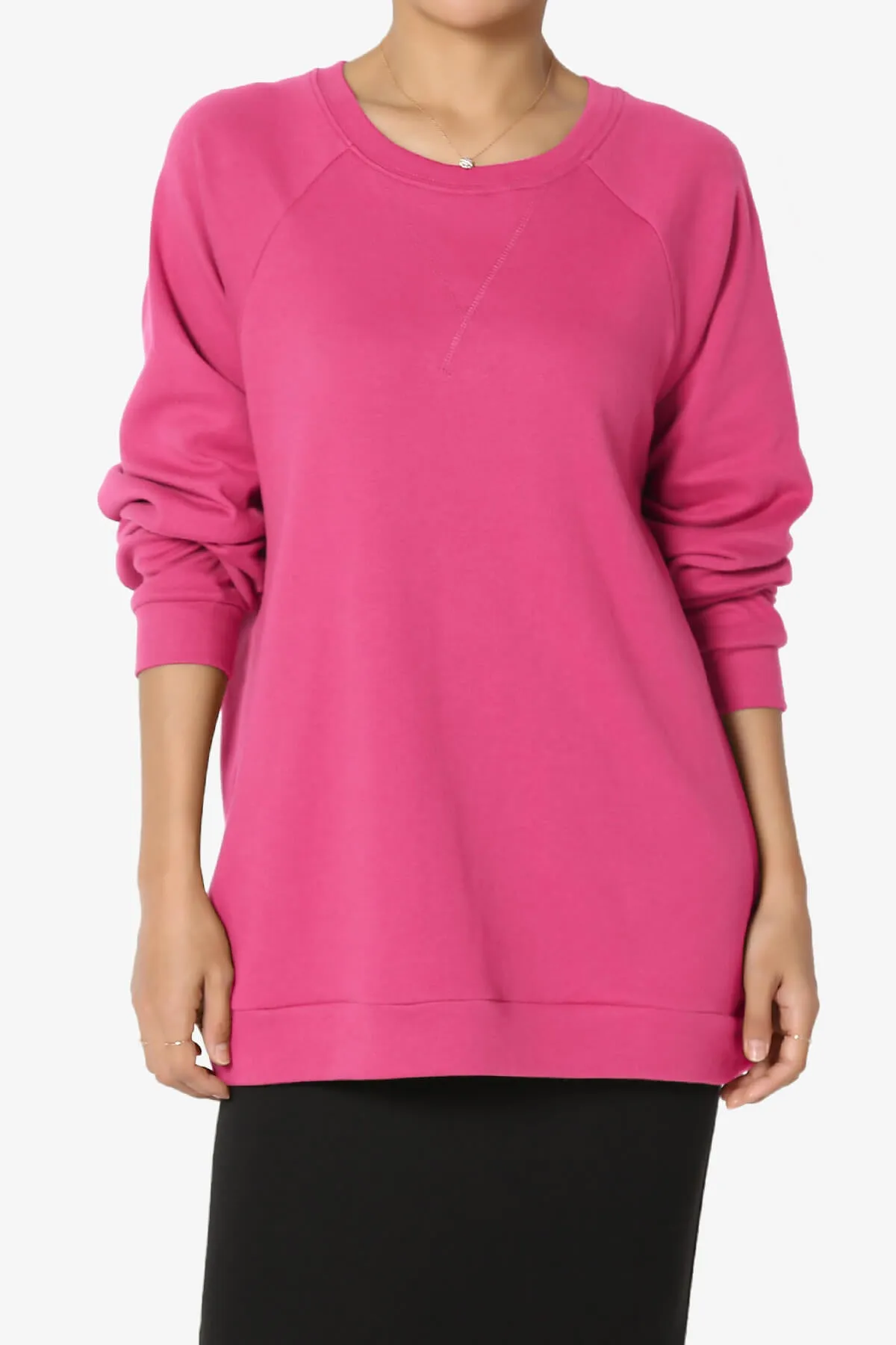 Carlene Cotton Raglan Sleeve Pullover Top