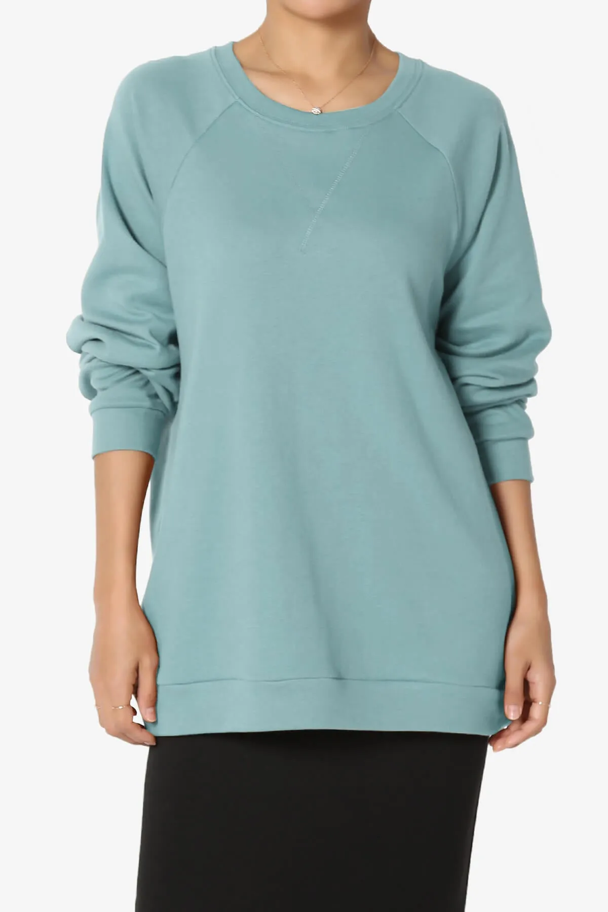 Carlene Cotton Raglan Sleeve Pullover Top