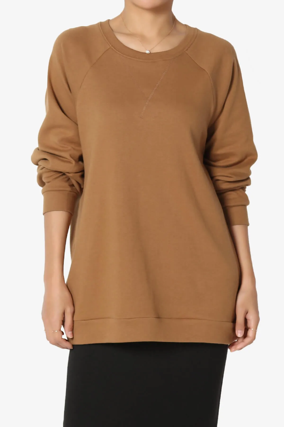 Carlene Cotton Raglan Sleeve Pullover Top
