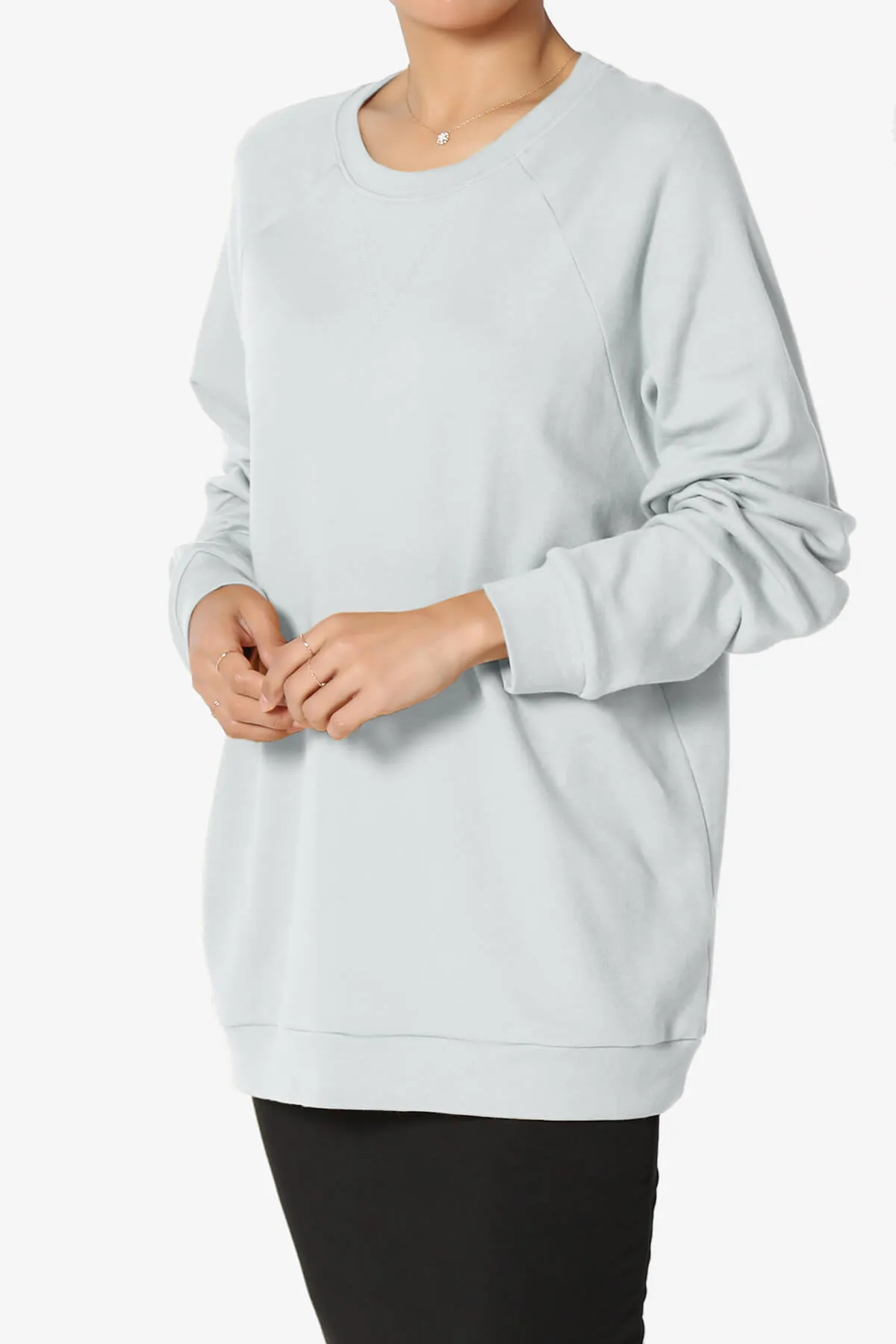 Carlene Cotton Raglan Sleeve Pullover Top