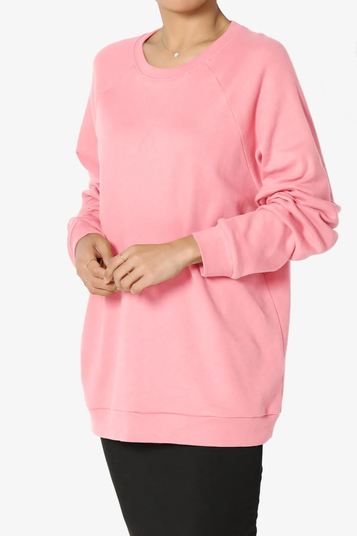 Carlene Cotton Raglan Sleeve Pullover Top