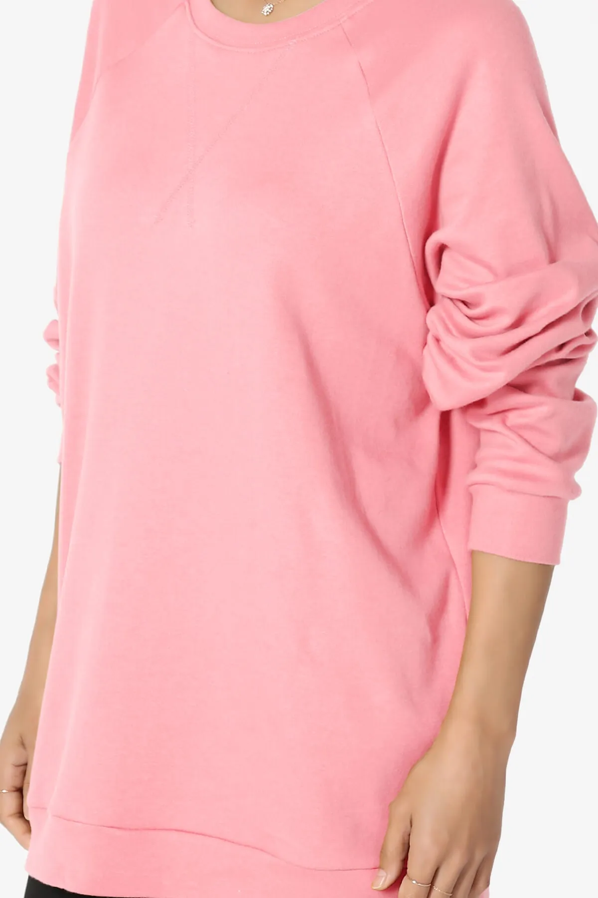 Carlene Cotton Raglan Sleeve Pullover Top