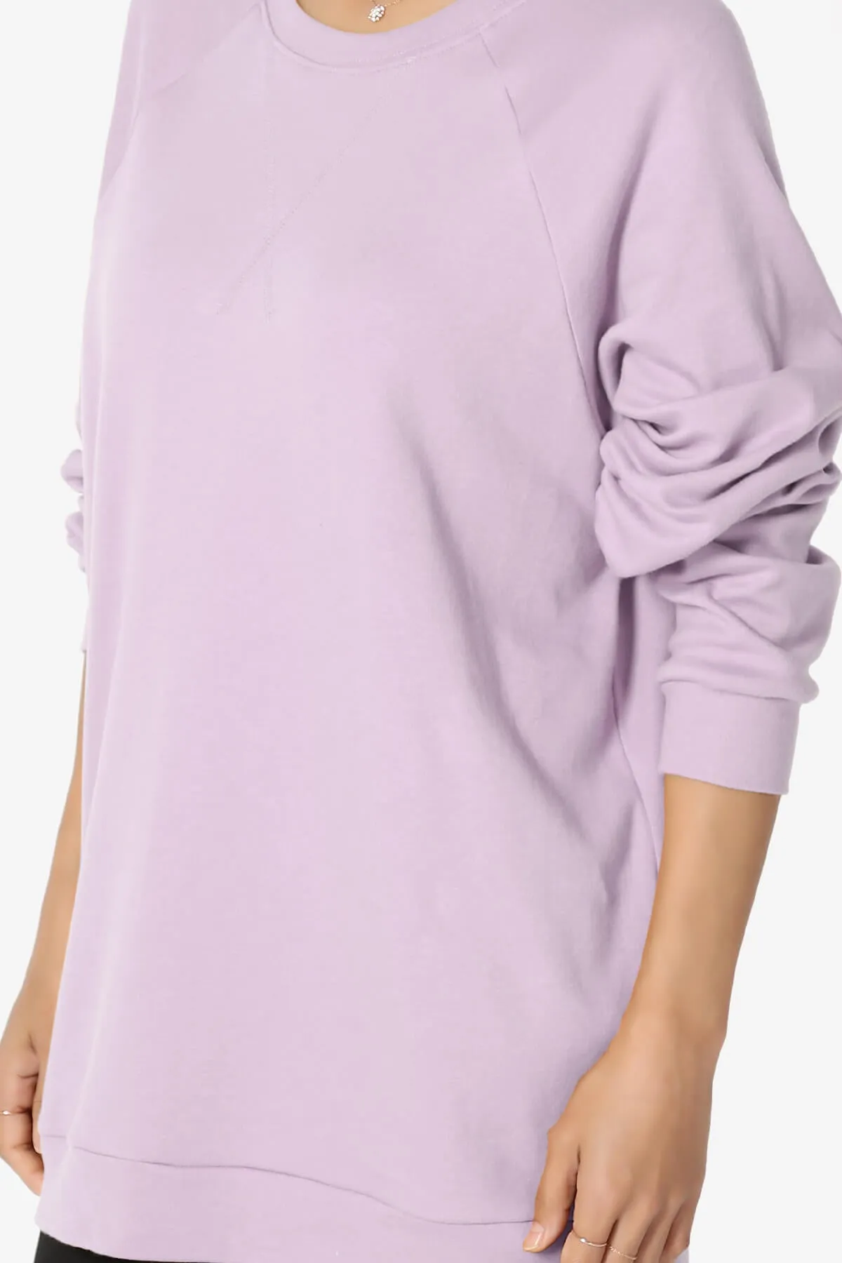 Carlene Cotton Raglan Sleeve Pullover Top