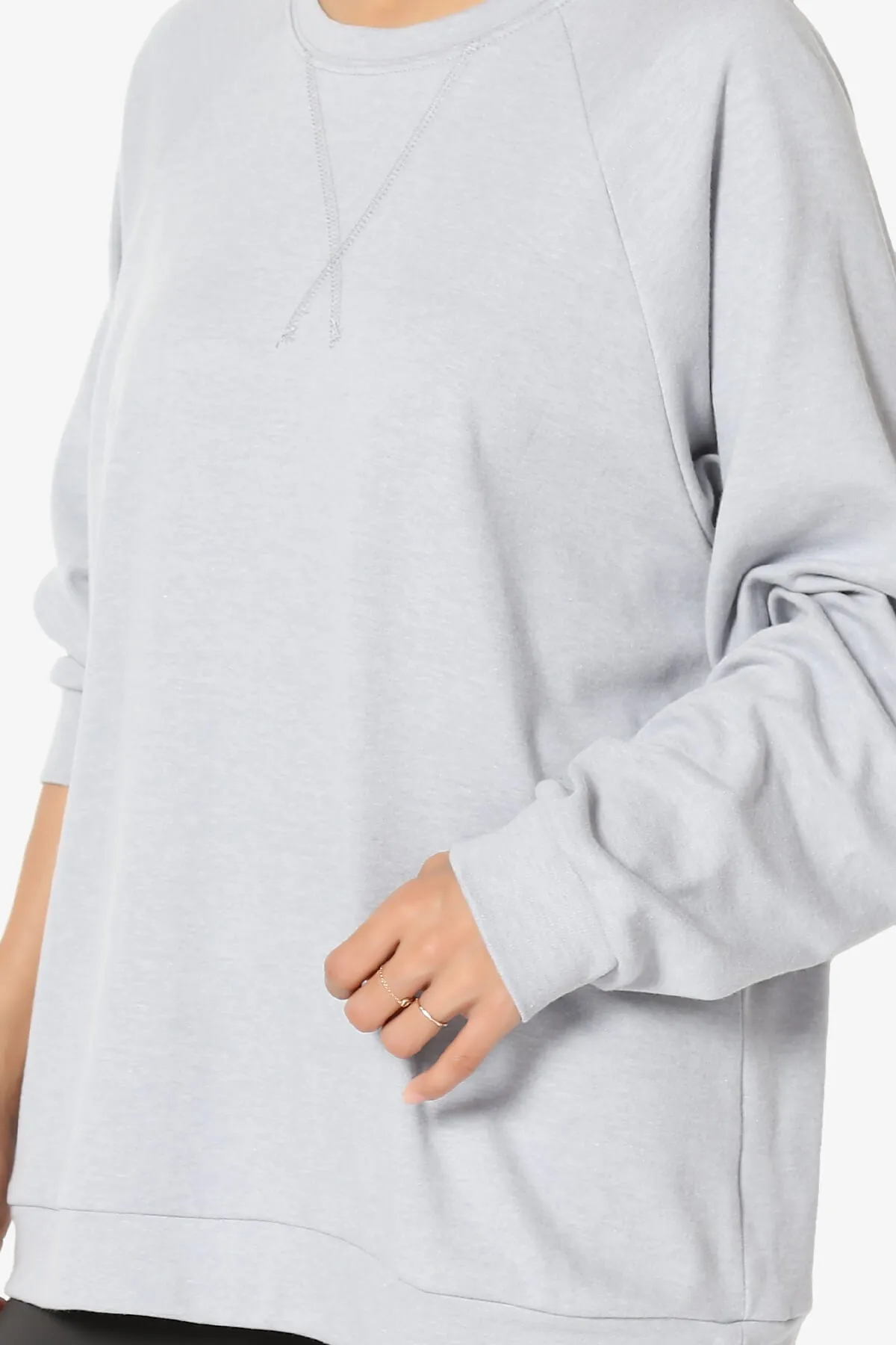 Carlene Cotton Raglan Sleeve Pullover Top