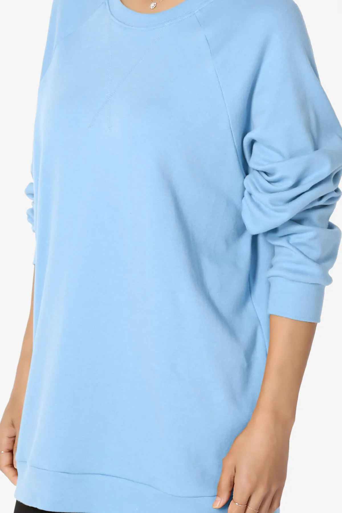 Carlene Cotton Raglan Sleeve Pullover Top