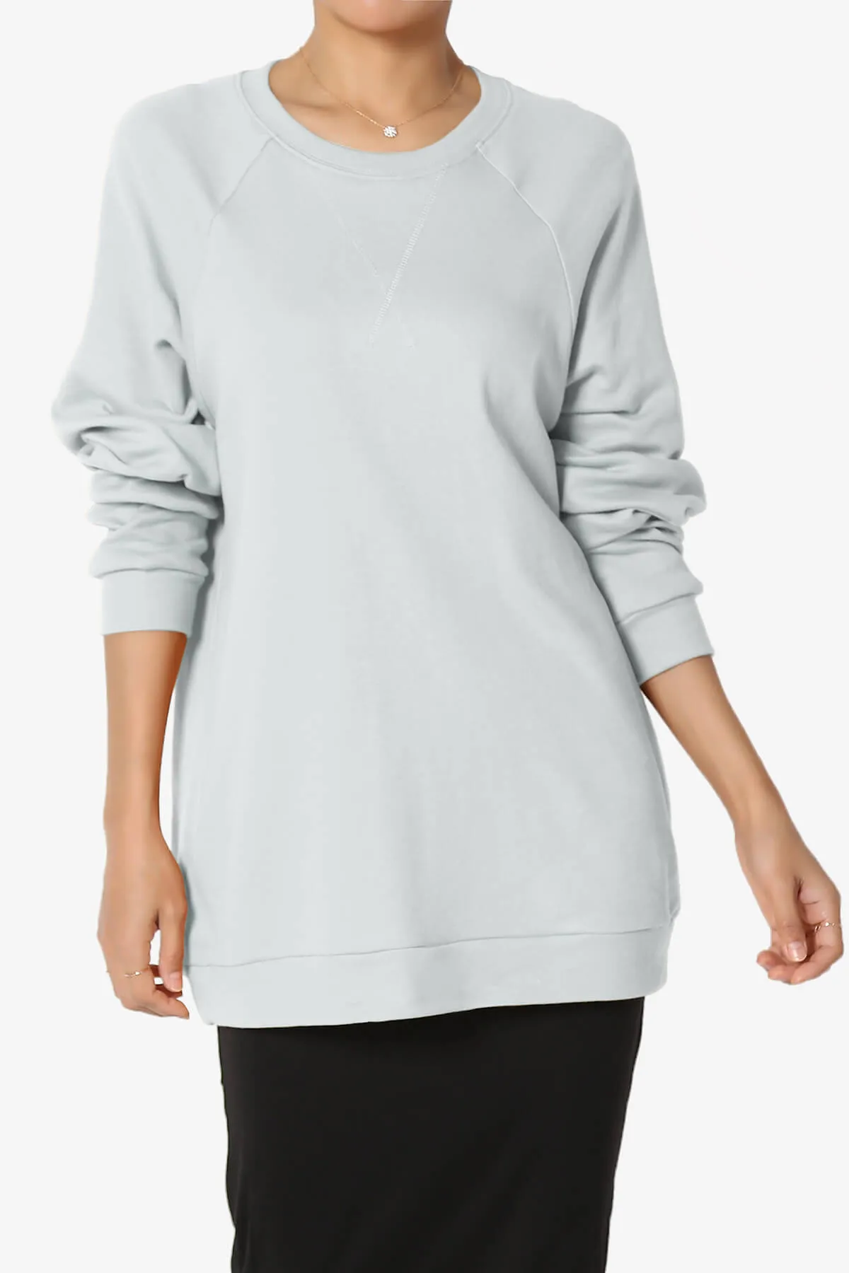 Carlene Cotton Raglan Sleeve Pullover Top