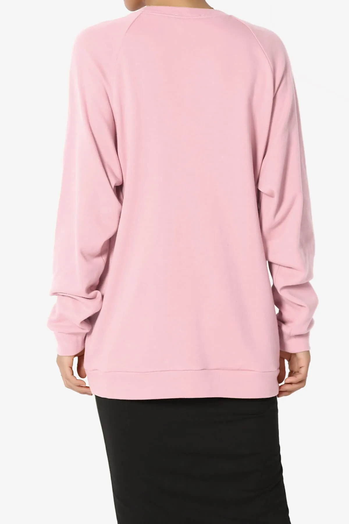 Carlene Cotton Raglan Sleeve Pullover Top