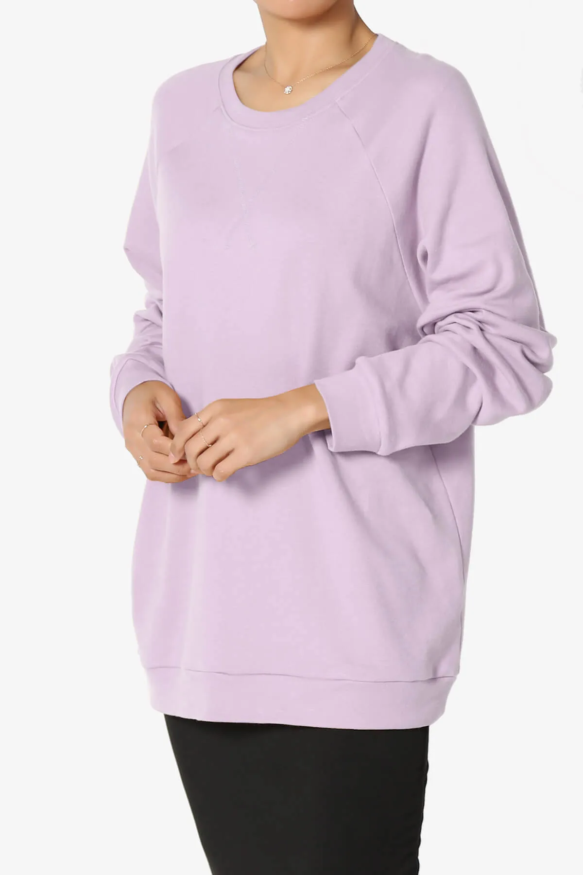 Carlene Cotton Raglan Sleeve Pullover Top