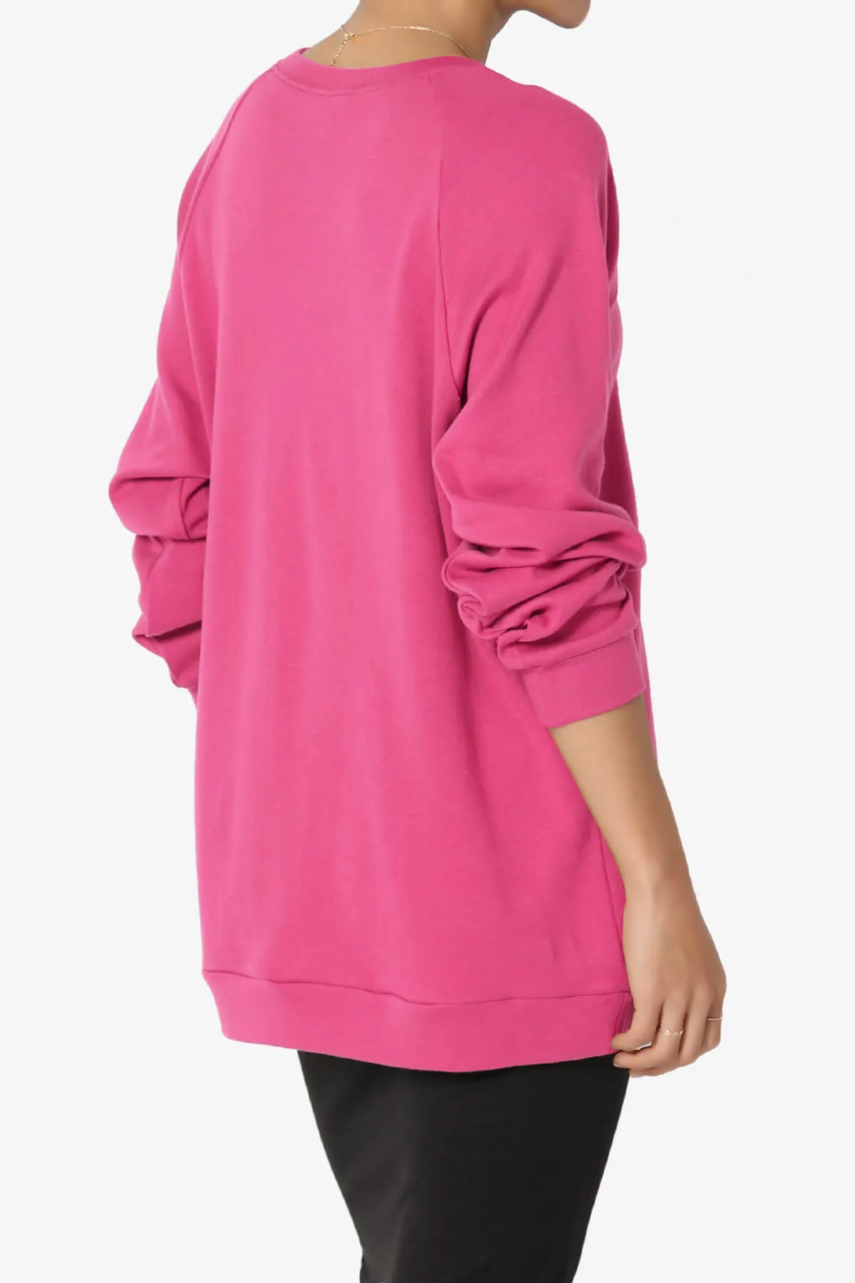 Carlene Cotton Raglan Sleeve Pullover Top