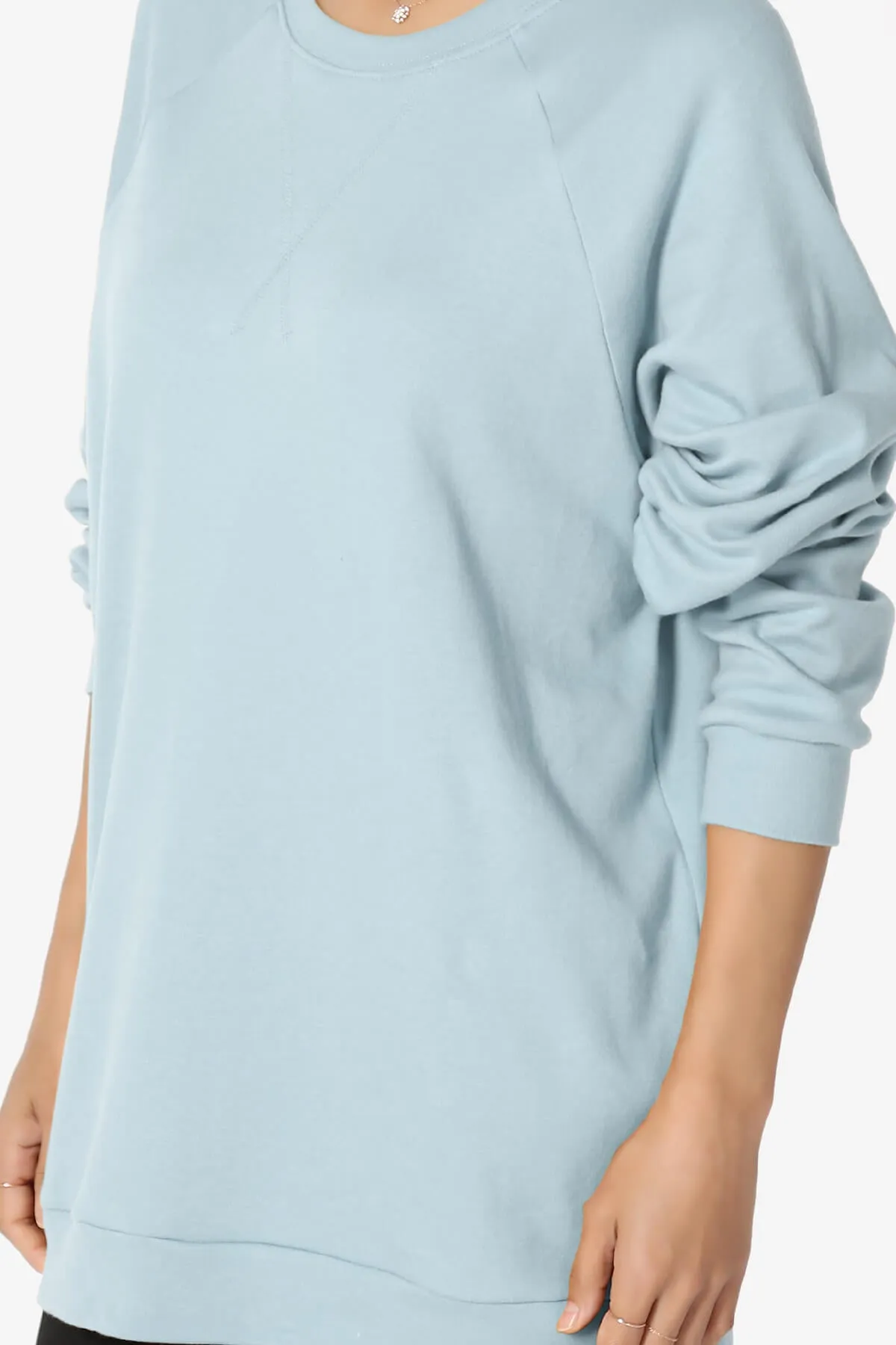 Carlene Cotton Raglan Sleeve Pullover Top