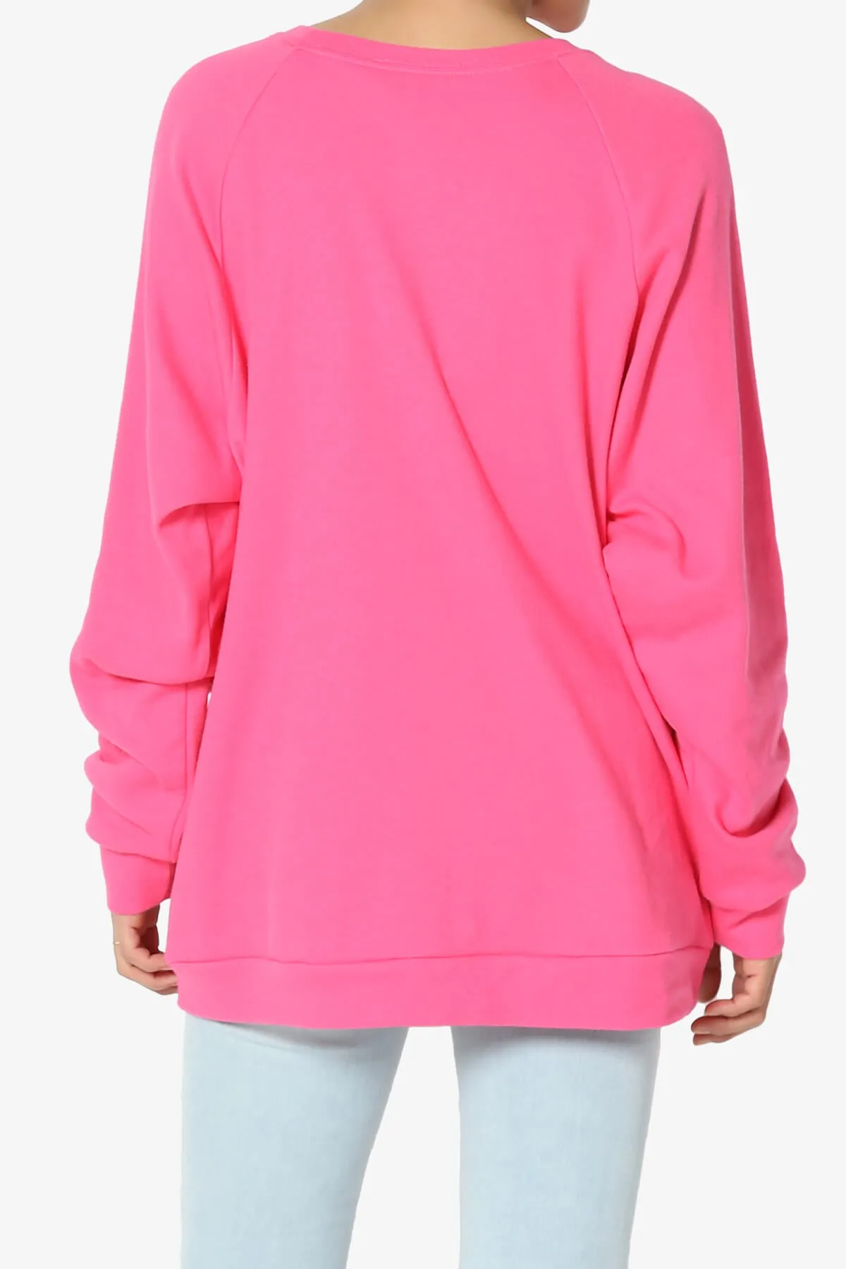 Carlene Cotton Raglan Sleeve Pullover Top