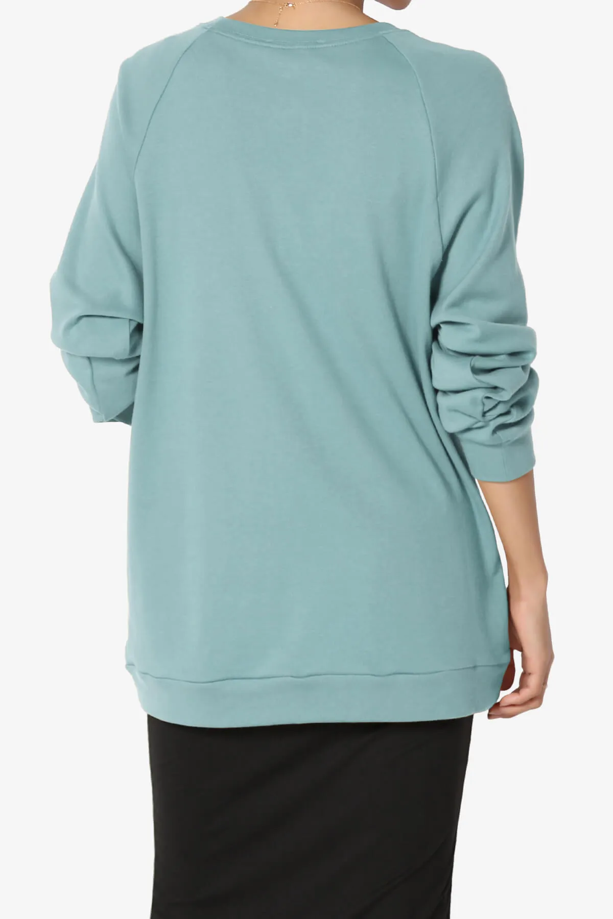Carlene Cotton Raglan Sleeve Pullover Top