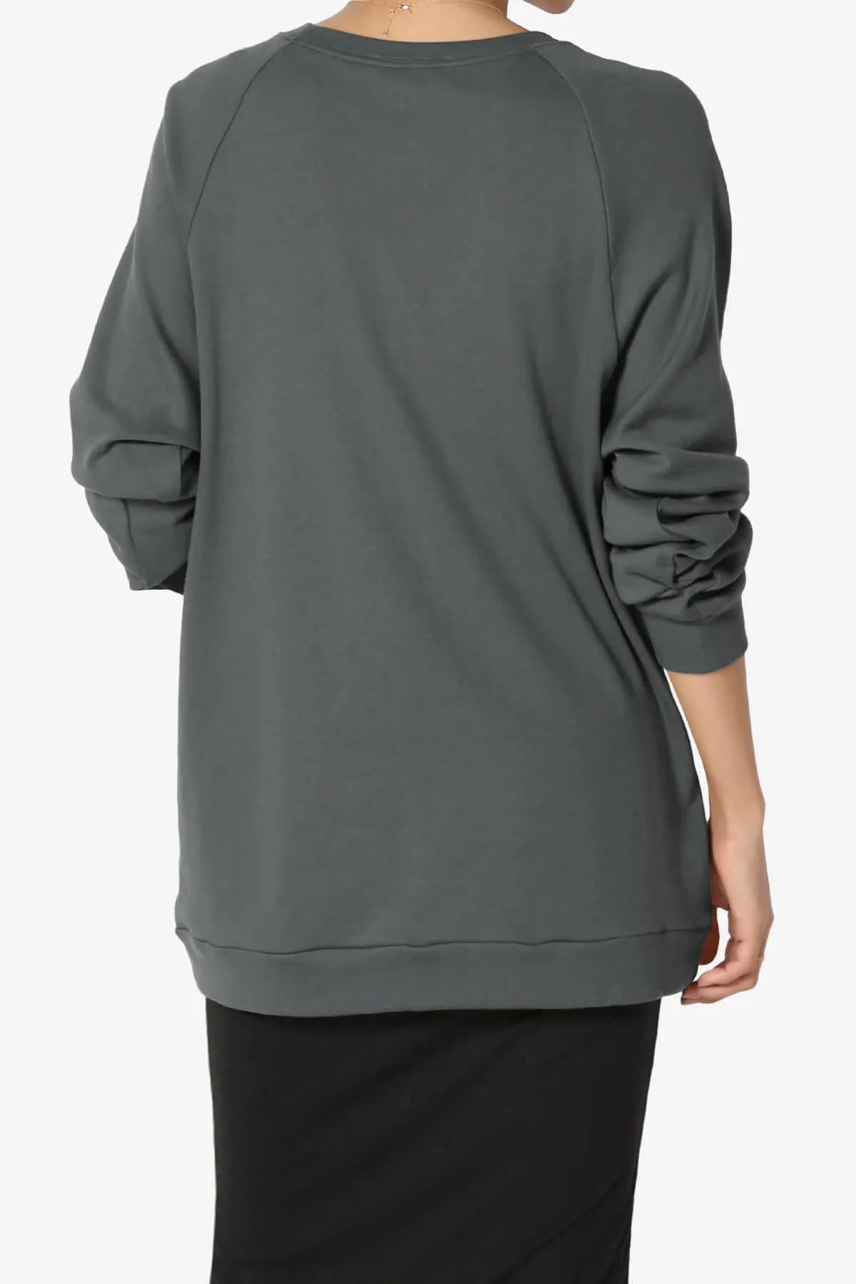 Carlene Cotton Raglan Sleeve Pullover Top